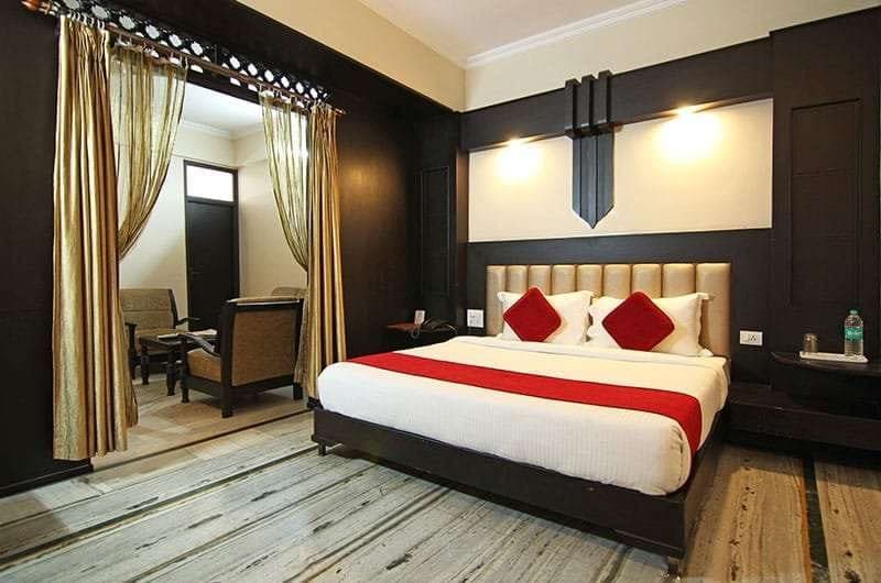 2 Bed AC view 1 - Interior of accommodation at Sri Janaki Mahal Trust