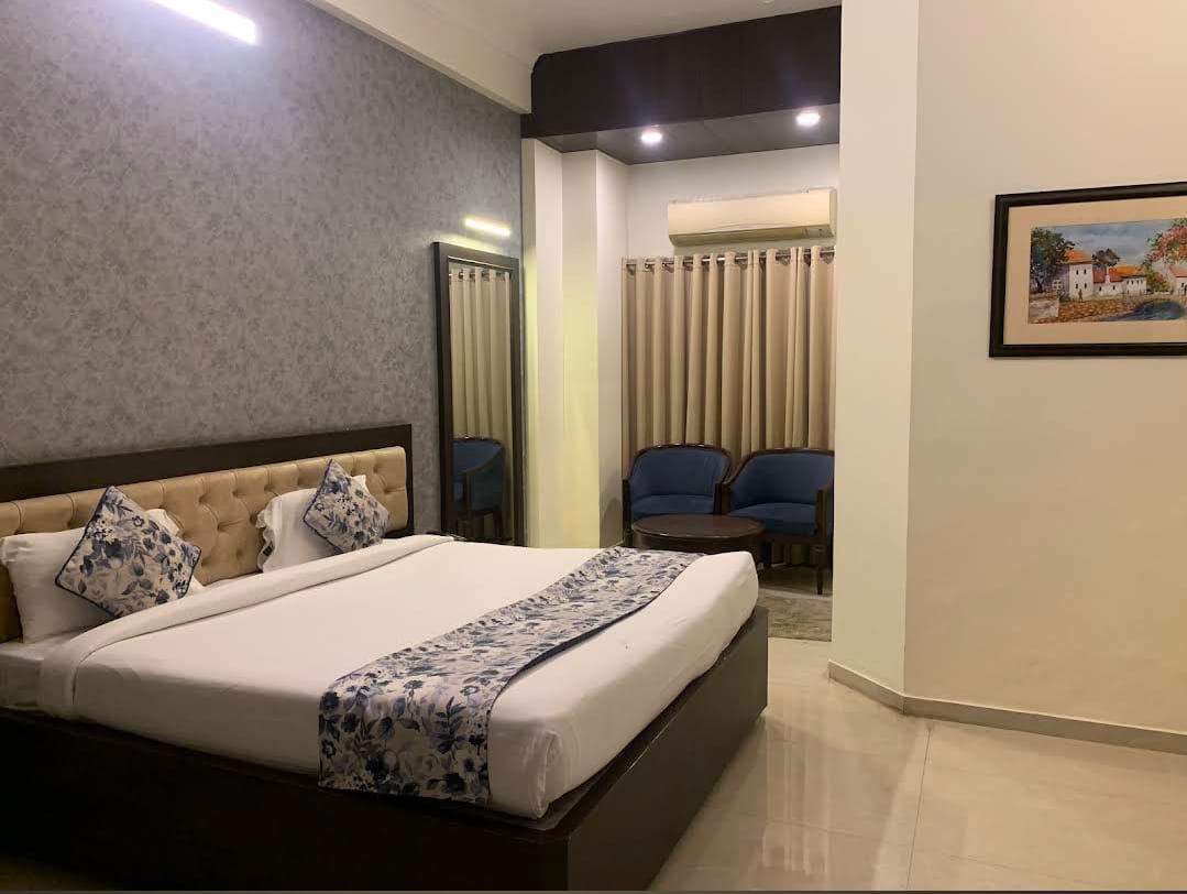 2 Bed Non-AC at Sri Janaki Mahal Trust - Cozy room with natural ventilation